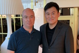 StrategEast President Anatoly Motkin met Hiroshi Mikitani, founder of Rakuten, the owner of Viber